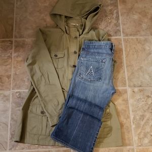 7 For All Mankind A Pocket Flare Jeans